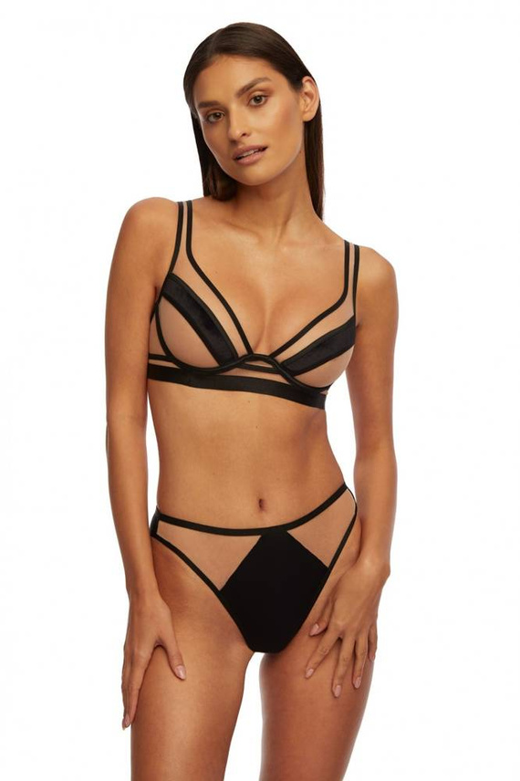 SC-932 Sujetador Lou Soft Kinga negro