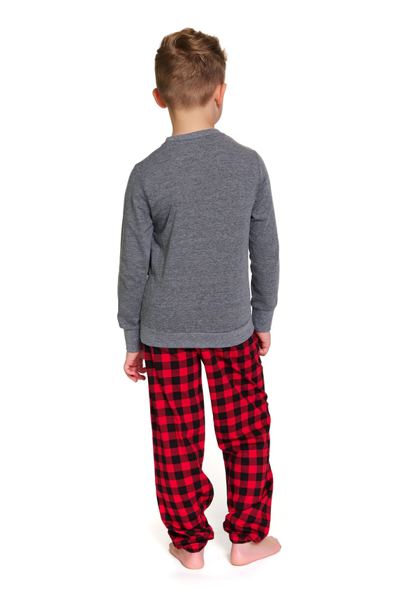 7345 Pijama para niños Gris Oscuro Doctor Nap - 100% algodón