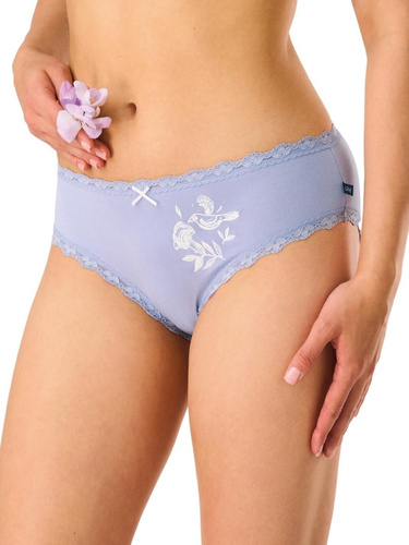 Braga mujer midi LPC 576 B26 Key – viscosa con cinta de encaje, pack 2 Key