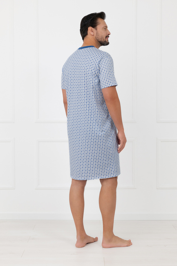 Camisón hombre Niger Italian Fashion algodón manga corta