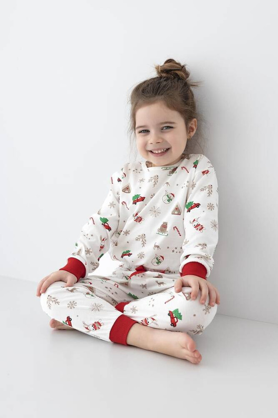 Maurice/Samantha Pijama Infantil Sensis -ecru