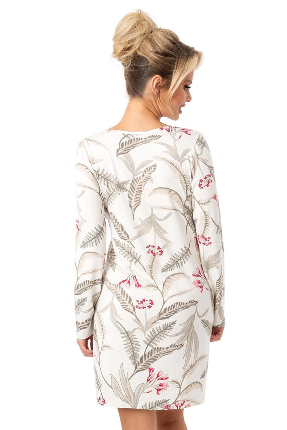 Michelle II camisón Donna - viscosa, manga larga, crudo | Elegancia y confort