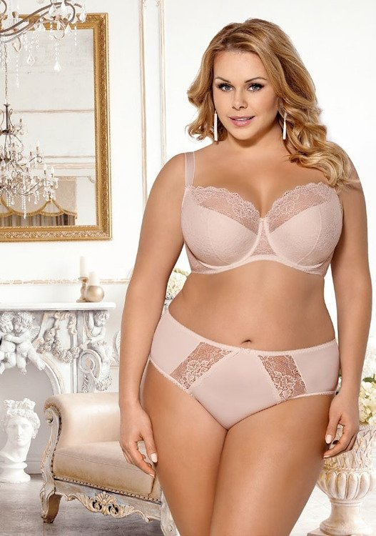 K 357 Blanca Sujetador semiacolchado Gorsenia - beige