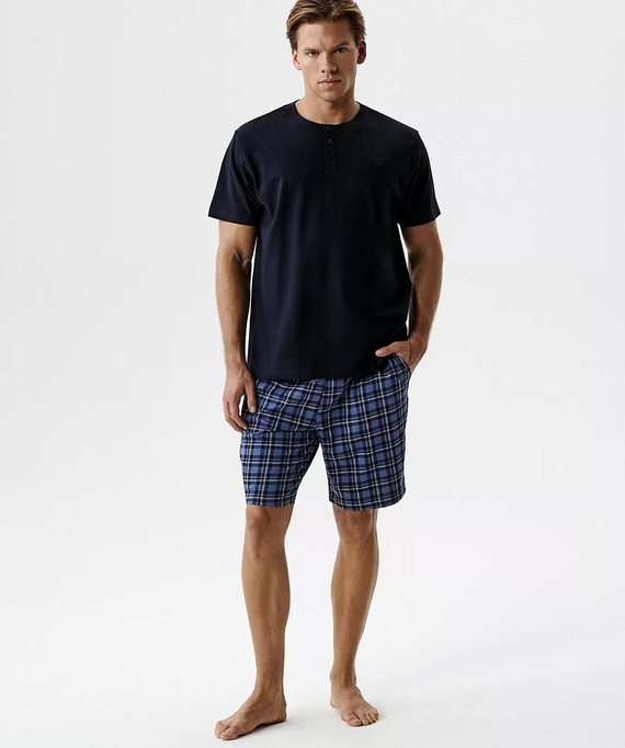 NMP-401 Pijama Hombre Verano 100% Algodón Peach