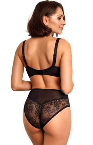 VB-456 Sujetador balconette Vena caramelo-negro