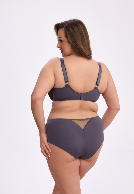 Gaia 1380 Renata Maxi sujetador soft para pecho grande grafito