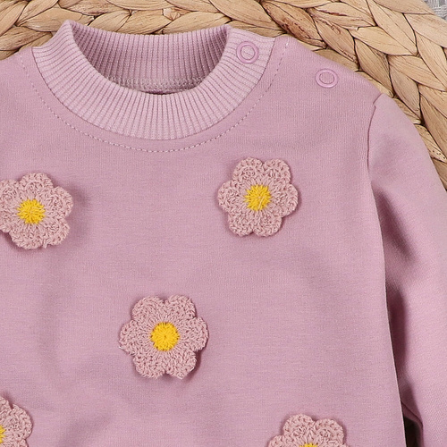 ABN-5615 Sudadera infantil Little Dreamers Nini de algodón orgánico - comodidad, sostenibilidad, respetuosa con el medio ambiente