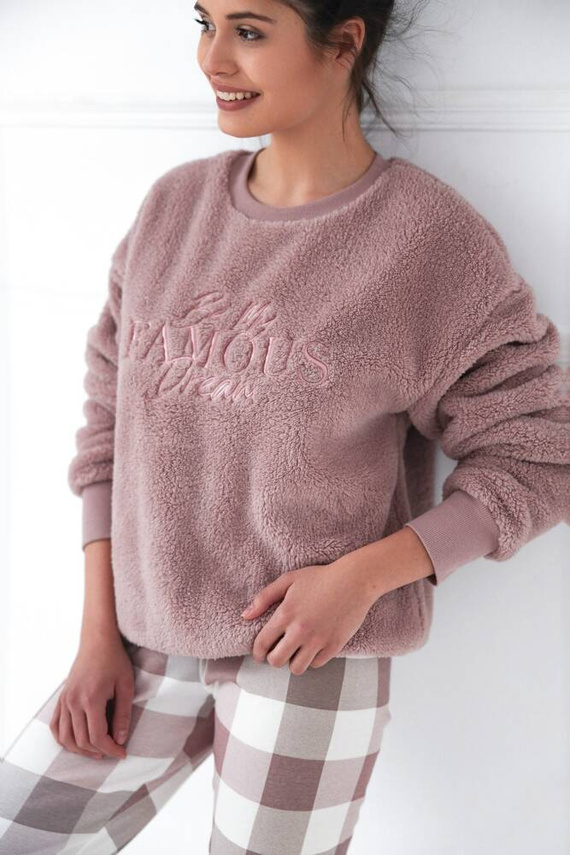 Kaycee Pijama de mujer Sensis Interlock - rosa empolvado