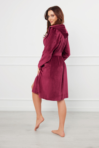 Albornoz Akara Ladies Moda Italiana - granate