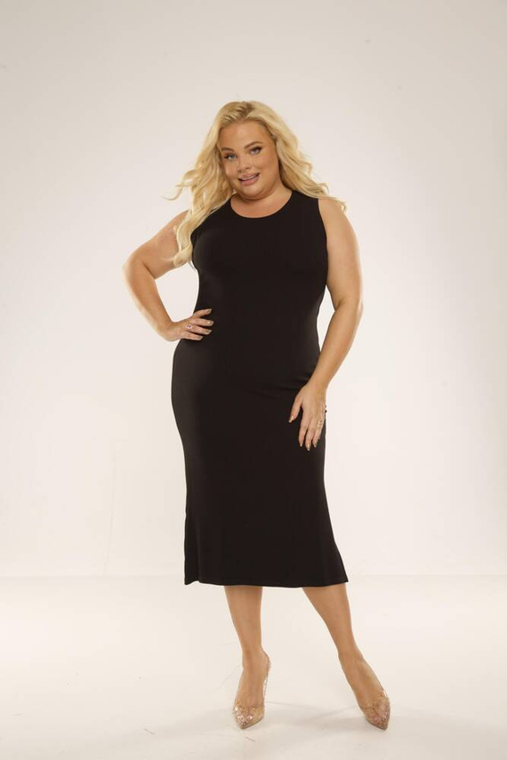 707 Vestido Freya Mujer de De Lafense - negro