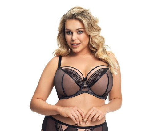 Gorsenia K 672 Martynika Braga de mujer - negra