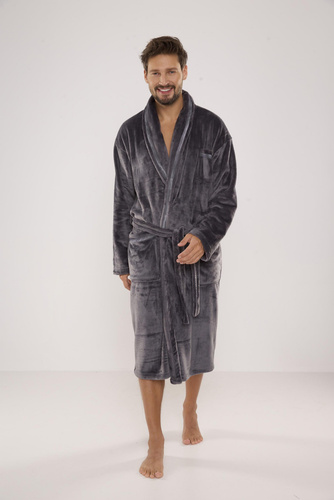 716 Bata de hombre Rafael De lafense - grafito