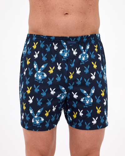 001/180 011/180 Bunnie Calzoncillos bóxer de algodón Cornette Classic para hombre con estampado divertido en caja