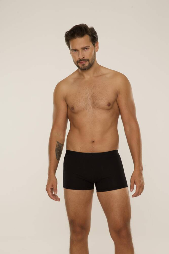 588 Fabrizio Calzoncillos bóxer para hombre De Lafense - negro