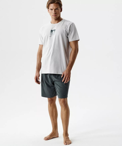 NMP-398 Pijama Hombre Verano 100% Algodón Peach