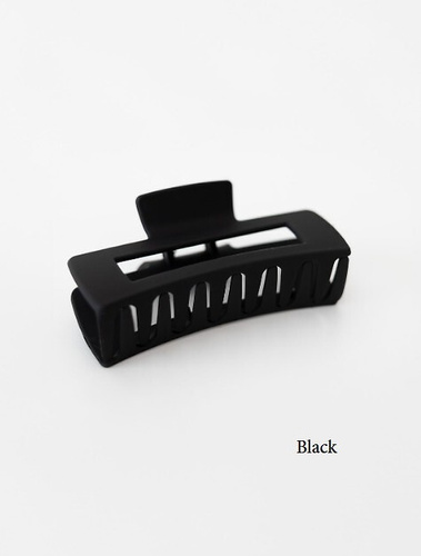 Elegante pinza para el pelo W26 Sensis - 10 cm - negra