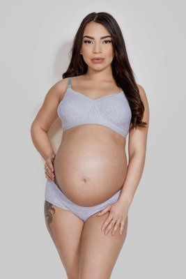 Mama panty figi ciążowe Mitex grey
