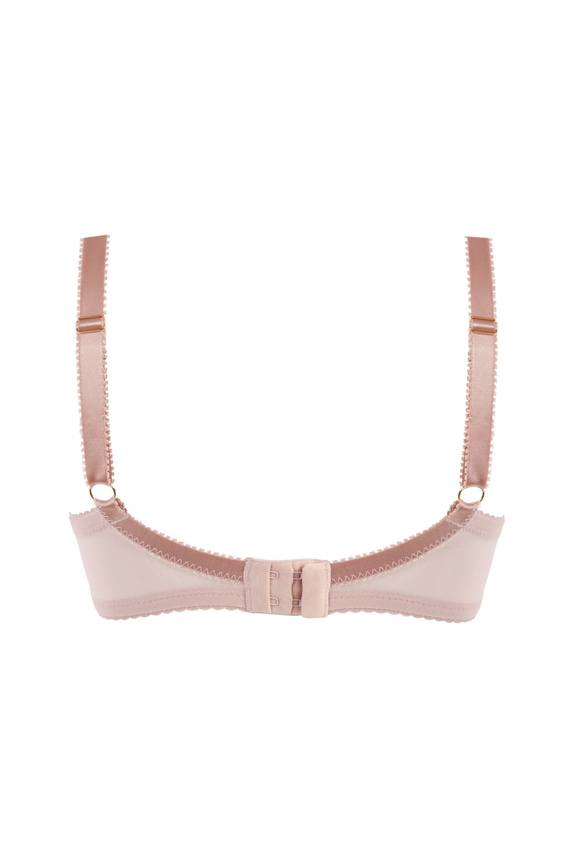 Mediolano Jasmin 19151 sujetador semi soft encaje rosa polvo