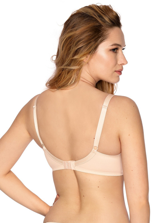 Sujeción natural sujetador soft Gaia BS 874 Samira para busto grande beige