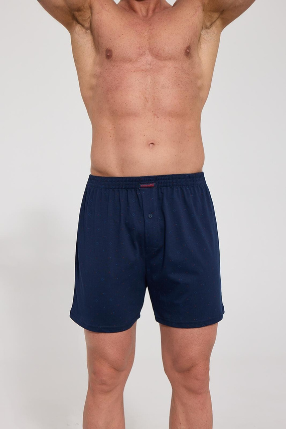 Bóxer para hombre Cornette Comfort 002/358, 008/358 azul marino – sueltos, de algodón