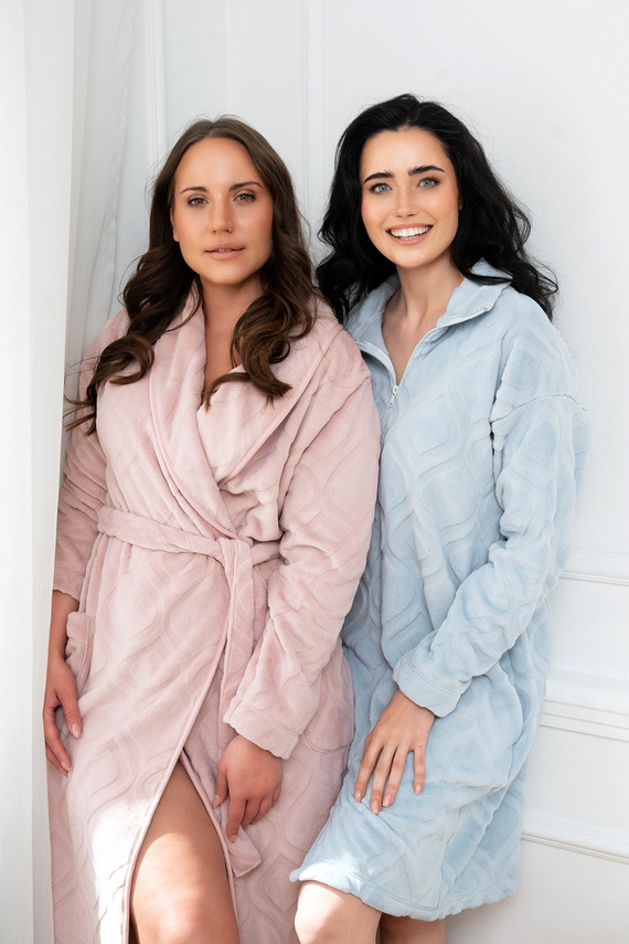 Arena Albornoz de mujer Italian Fashion - azul