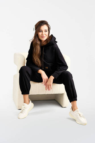 Sudadera con capucha Viva Women's Fashion - negra