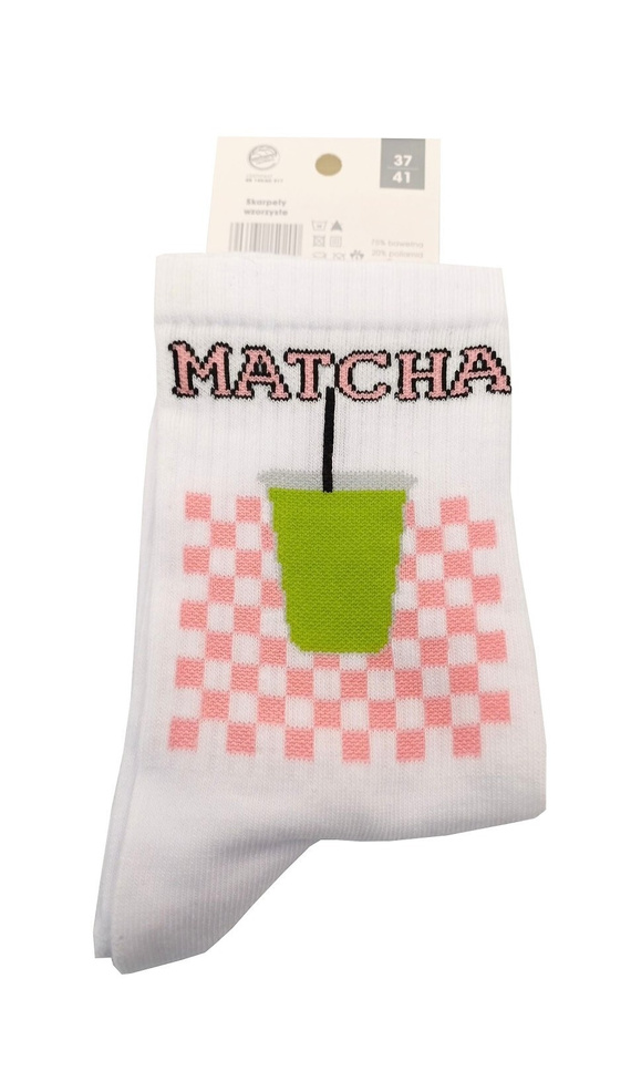 0200-175 Matcha Calcetines de mujer Milena - blanco Calcetines de algodón para mujer