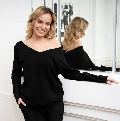 Karina Sudadera de mujer Fashion - negro