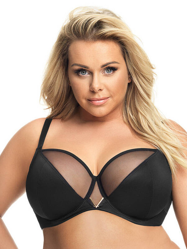 K 564 Vicky Sujetador suave Gorsenia negro