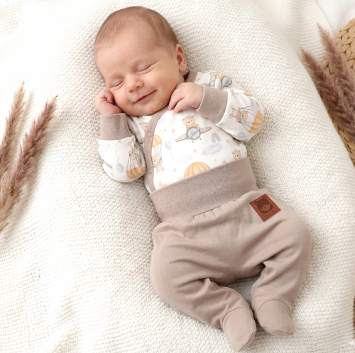 ABN-5501 Traje sobre cielo Nini | Algodón orgánico para bebé recién nacido