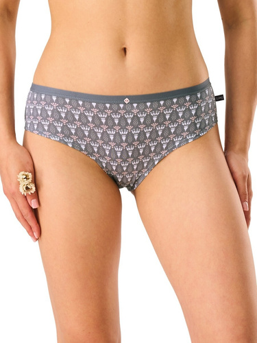 Braguita mujer LPN 722 B26 mini bikini de algodón – cómodo pack de 2