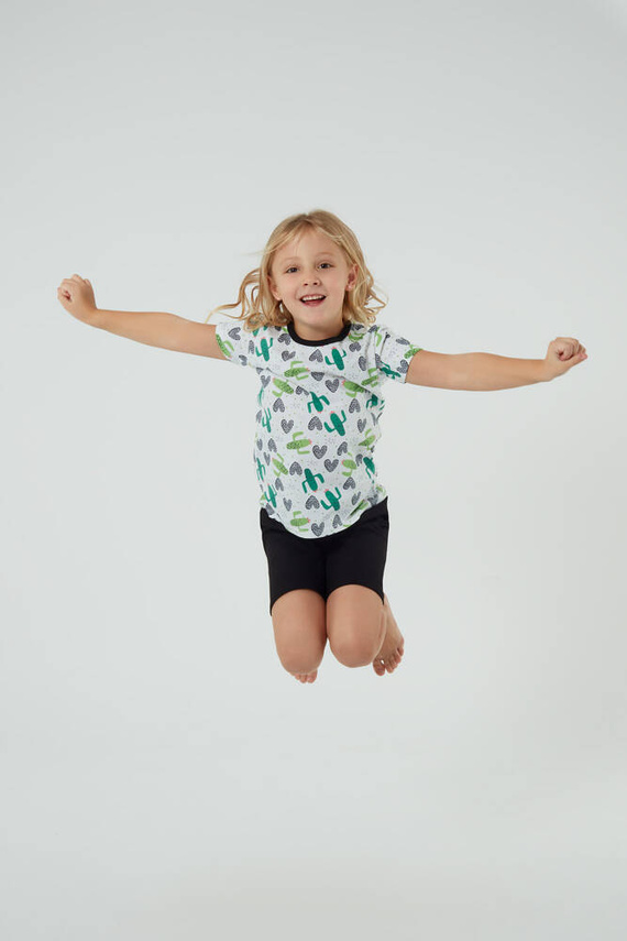 Picos Pijama niño Moda Italiana - estampado/negro