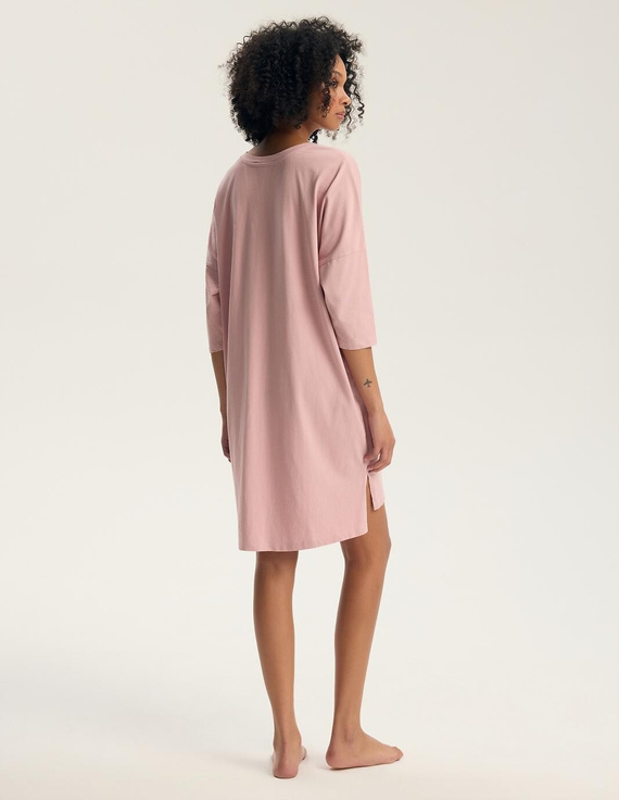 Camisón Henderson 45446 Galla 3/4 Rosa 100% Algodón Confort