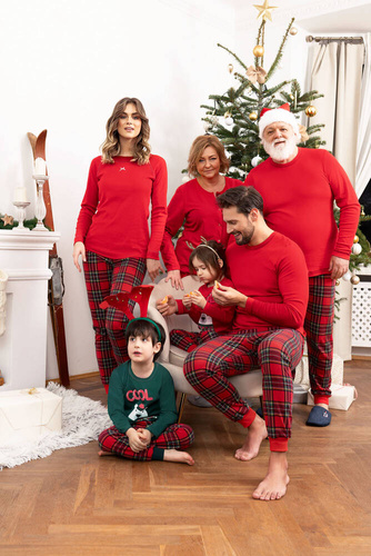 Pijama para niños Tess Italian Fashion - rojo/estampado