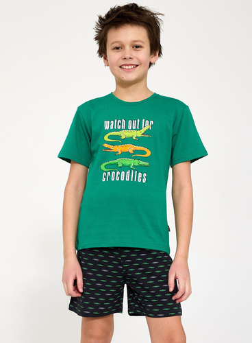 Pijama de niño Cornette Young Boy 790/125 Cocodrilos, 100% algodón