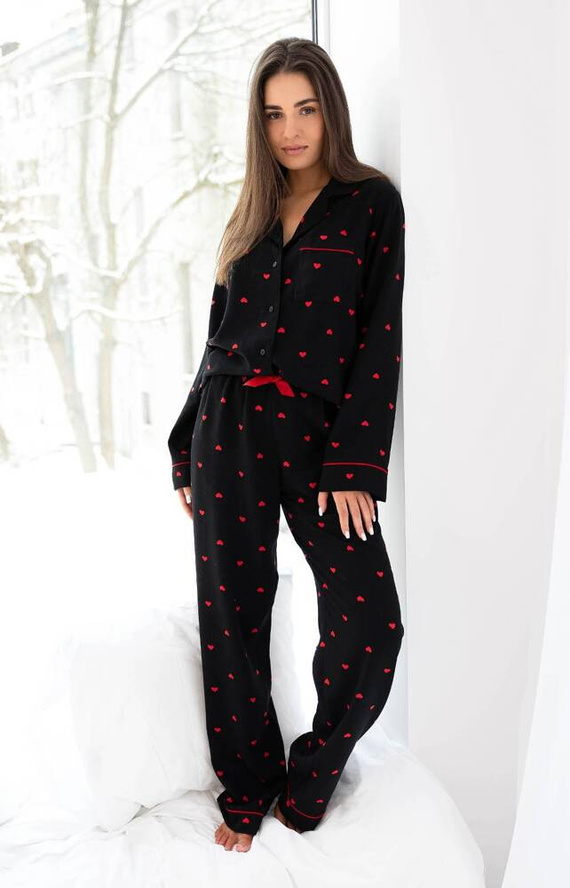 Rolling In Love Sensis pijama de mujer - negro