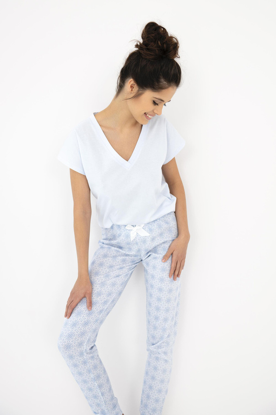 Pijama de mujer Evelina Sensis - azul