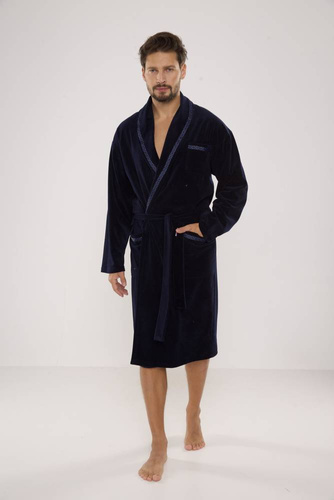 666 Bata de hombre Ronaldo De Lafense - azul marino