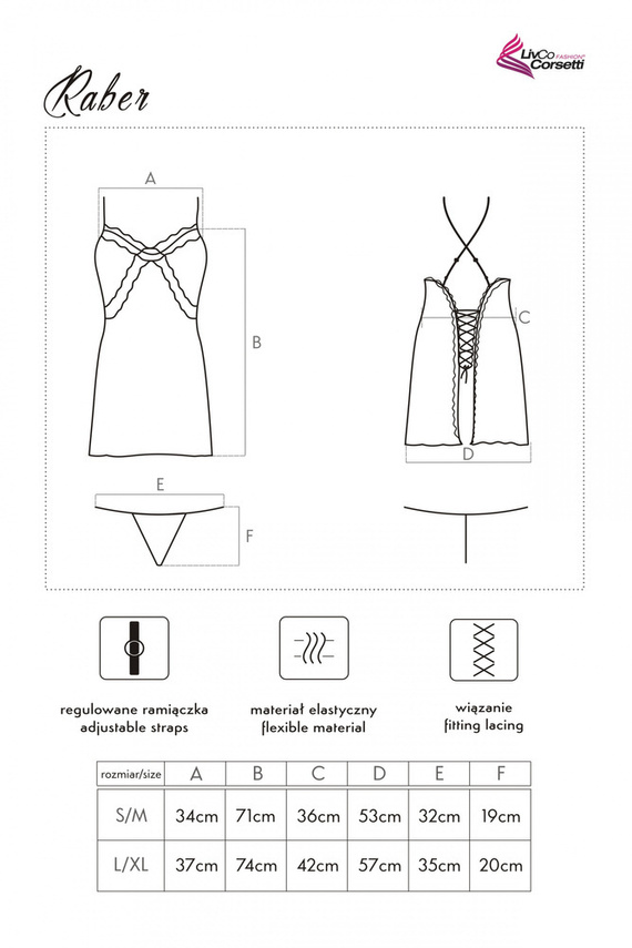 Raber Café LC 90579 LivCo Corsetti Moda café conjunto de dos piezas para mujer