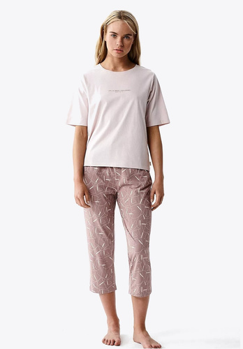 Atlantic NLP-509 pijama mujer 100% algodón 3/4