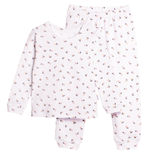 Nicol 220036 pijama niña 100% algodón suave cómoda flores