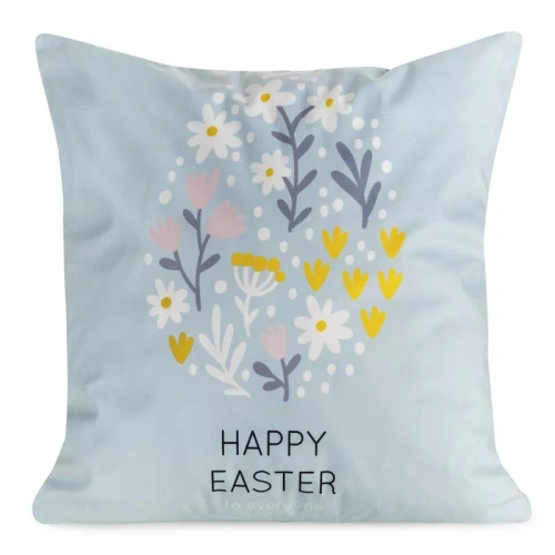 Eurofirany Wiosna 11– funda de cojín decorativa pascual elegante