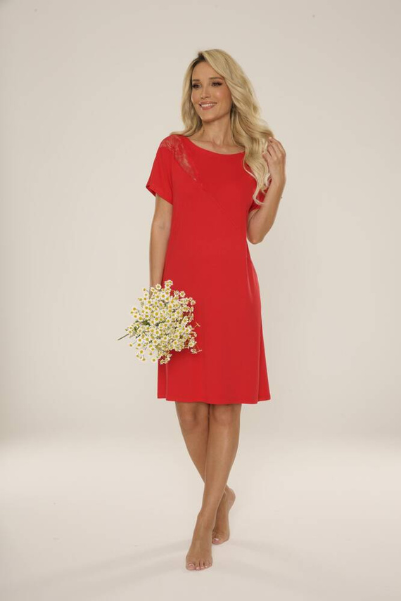 737 Camisón Velar Forex - rojo