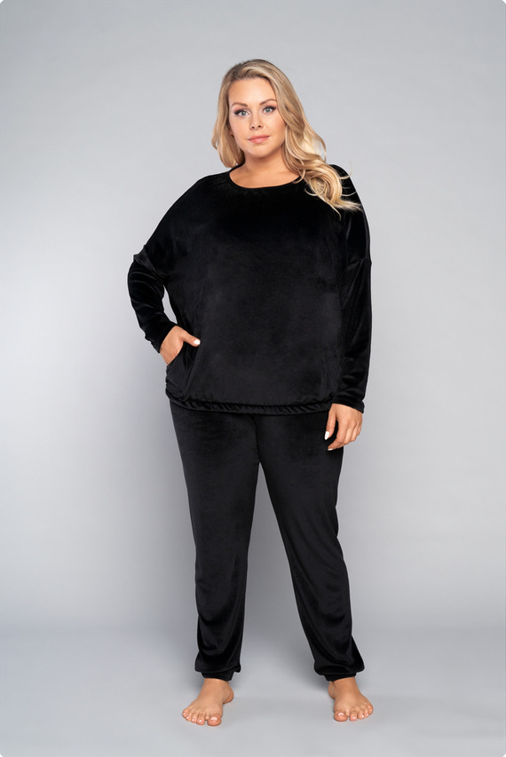 Conjunto largo Juga para mujer. manga, longitud. pantalones camel de moda italiana