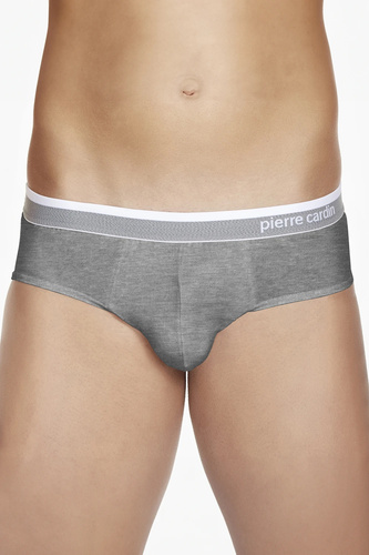 PCU 402 Pierre Cardin gris - calzoncillos clásicos de algodón para hombre, cómodos para llevar a diario