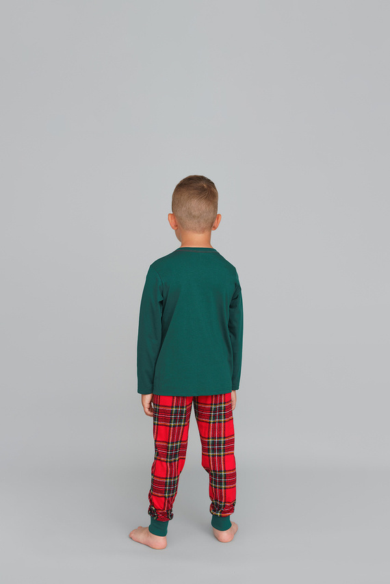 Narvik Pijama de niño Italian Fashion- rojo/estampado