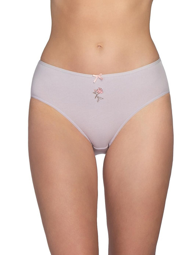 Figi L-122 BI-71 Lama Braguitas bikini de algodón 3 unidades Confort floral