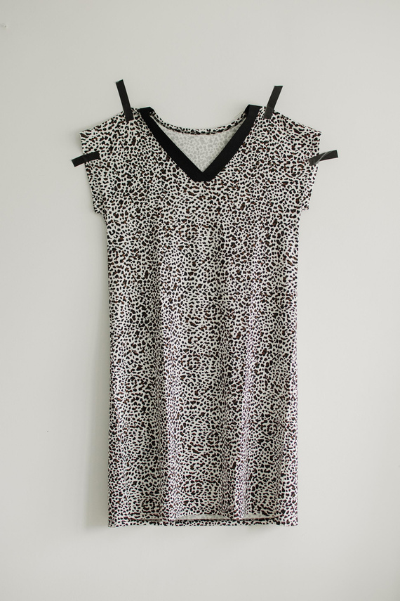 853 Kendall De Lafense - Camisón Pantera viscosa - camuflaje crudo