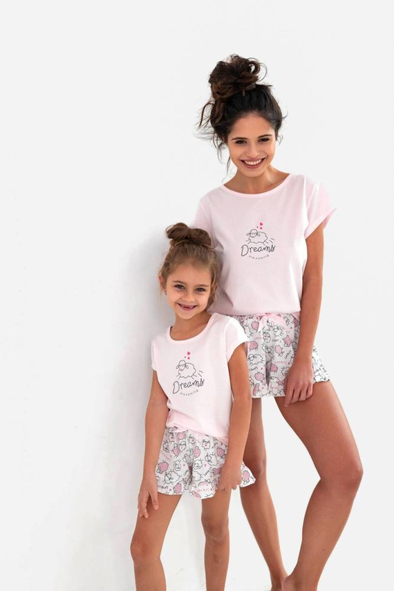 Sensis Lamb Kids Pijama de niña - rosa