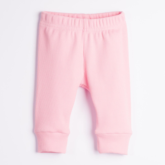 Pantalones para niña Nicol Tosia 225017 de algodón rosa elásticos